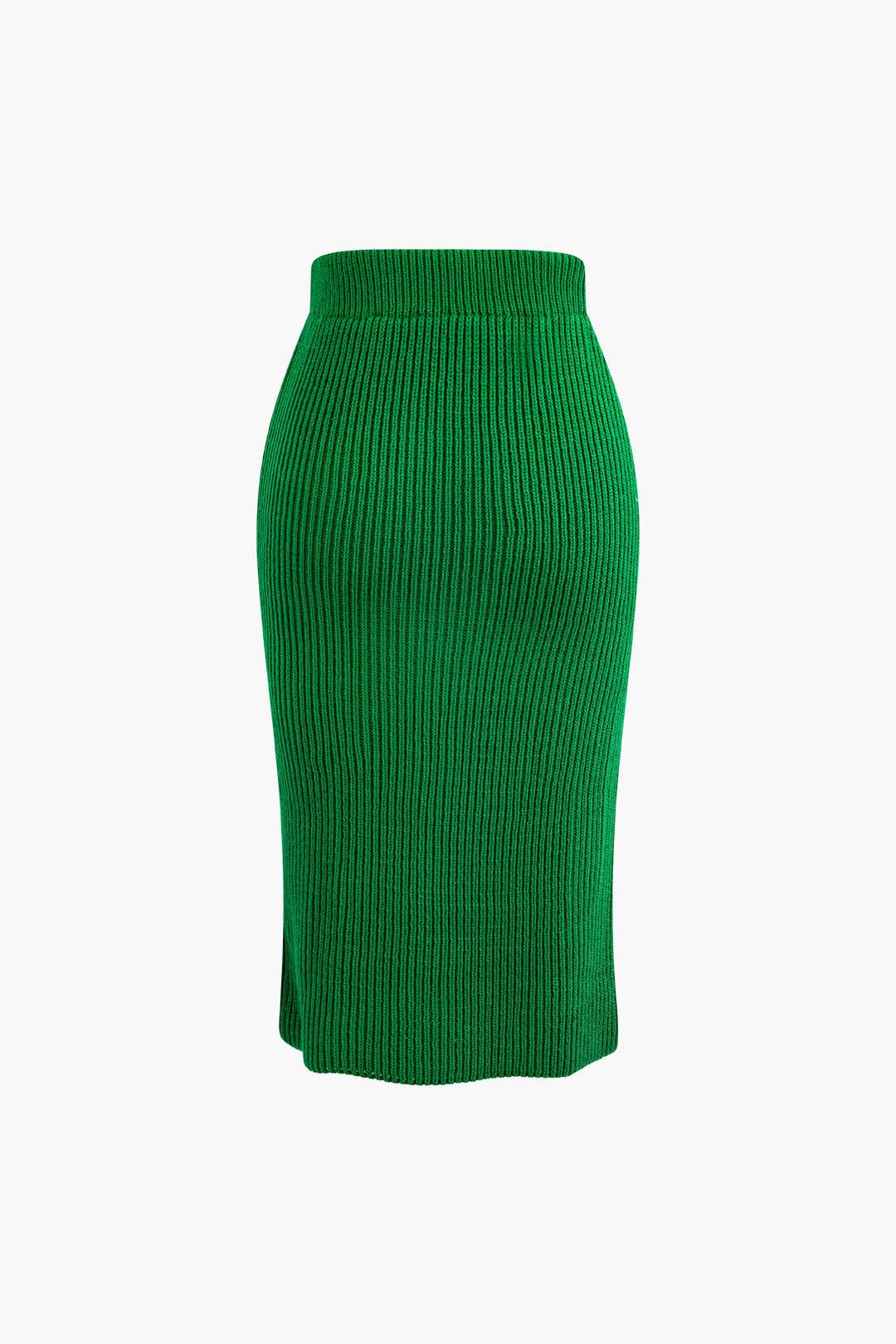 Klara | Elegantes Strick-Set mit Wickel-Oberteil & Bleistiftrock