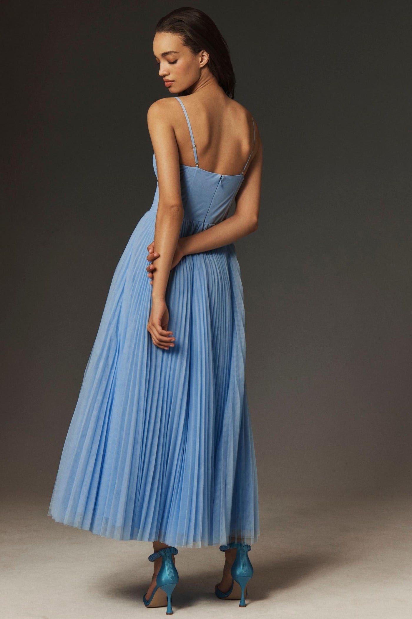 Stefanie™ | Korsett-Plisseekleid aus Tüll