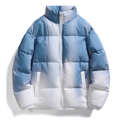 Steppjacke mit Farbverlauf für Herren