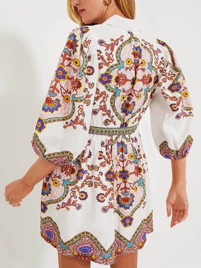 Jenny™ - Einzigartiges Shirt-Minikleid mit Taschen