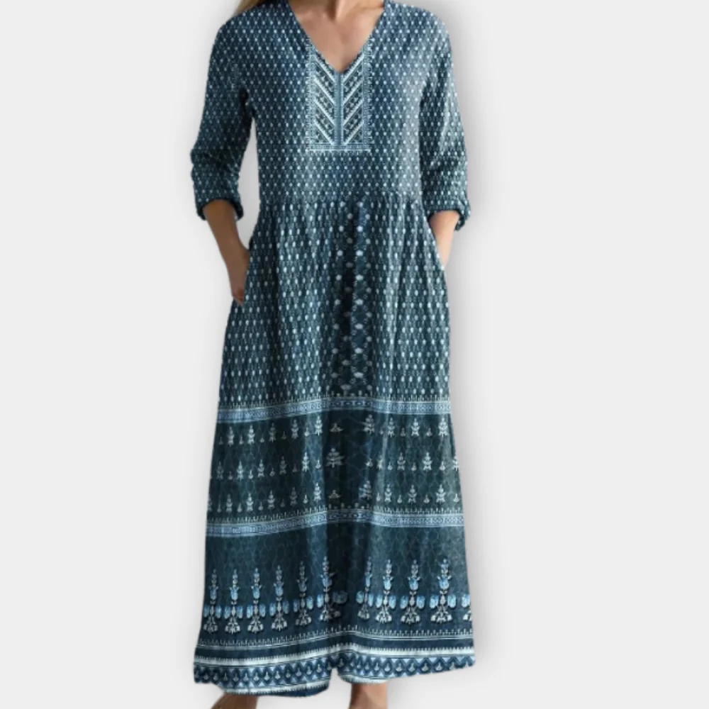Tryva Kleid – Sonnengeküsst. Farbenfroh. Boho pur.