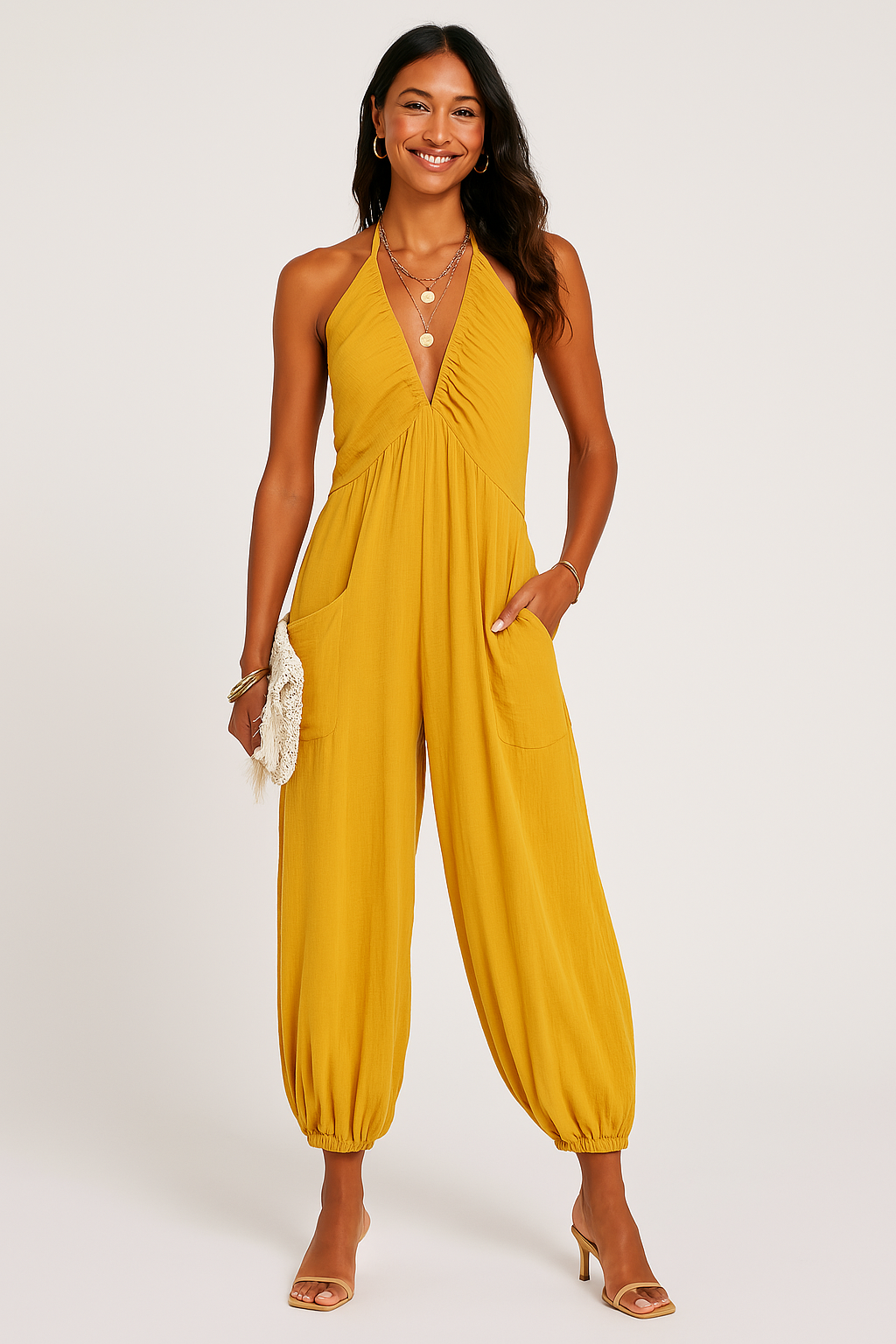 Roselyne - Müheloser Chic mit unserem Jumpsuit für Frauen!