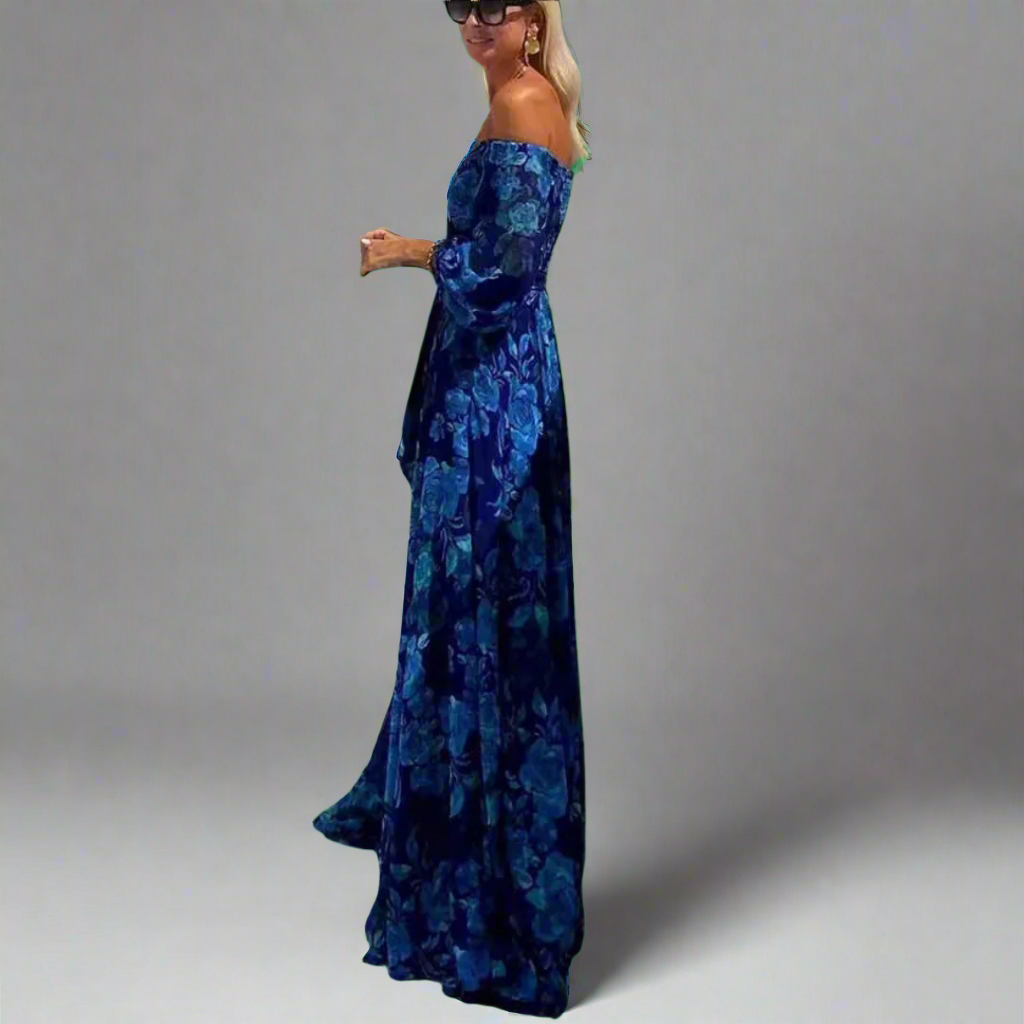 Lieberta | Boho-inspiriertes Florales Maxikleid