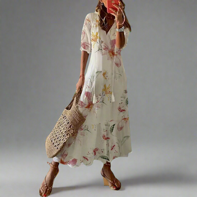 Cyratrud | Elegantes Maxikleid mit luftiger Leichtigkeit