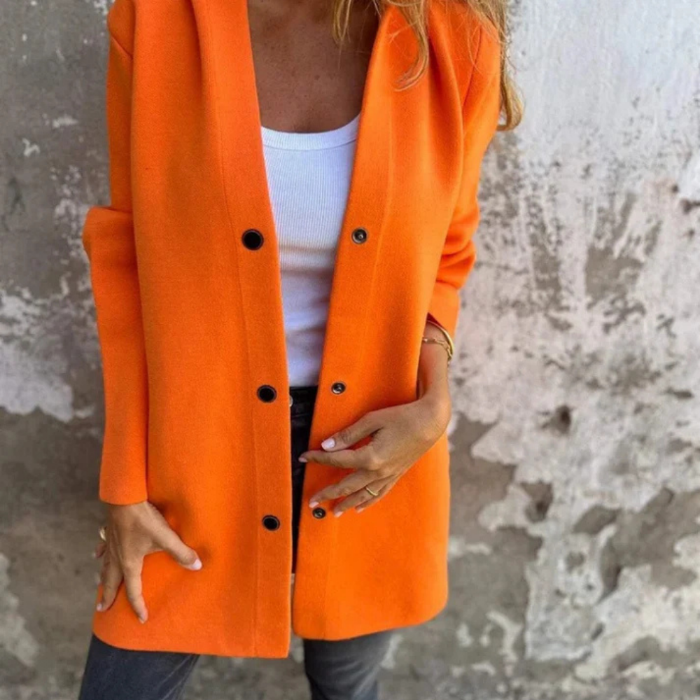 Coline - Legerer Blazer mit Kapuze