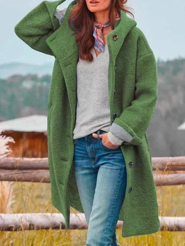 Amelie - Stilvoller Langer Wintermantel