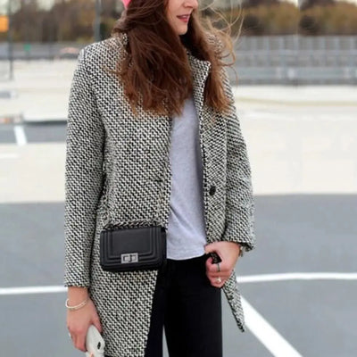 Zaira® | Langer Wollmantel