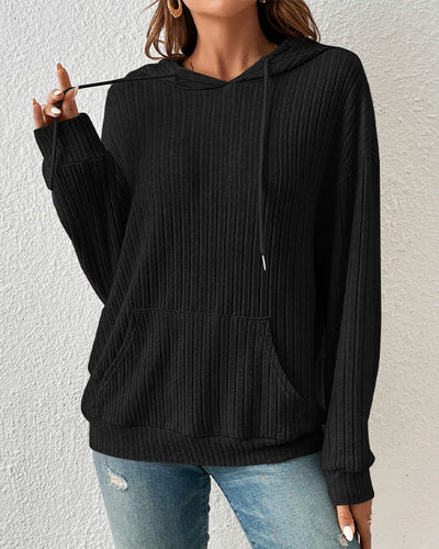 Zaira® | Enger Kapuzenpullover mit Tasche für Damen