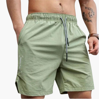 Herren Badeshorts mit Seitentaschen und elastischem Bund