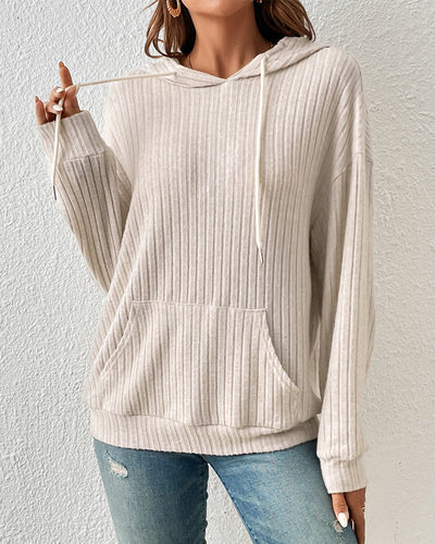 Zaira® | Enger Kapuzenpullover mit Tasche für Damen