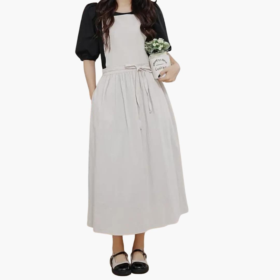 Schlichtes Dirndl kleid für Damen - Oktoberfest 2025