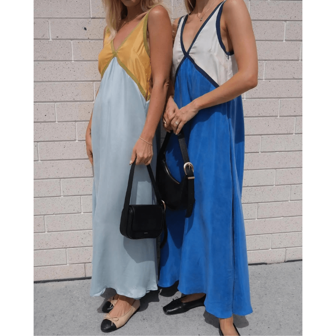 RENATA | V-AUSSCHNITT-KLEID