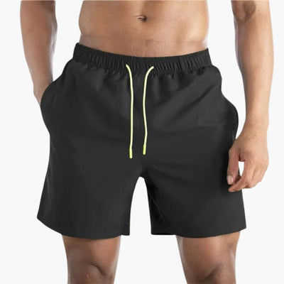 Herren Badeshorts mit Kordelzug und Seitentaschen