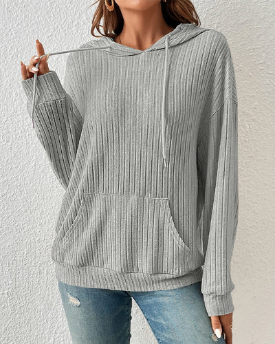 Zaira® | Enger Kapuzenpullover mit Tasche für Damen