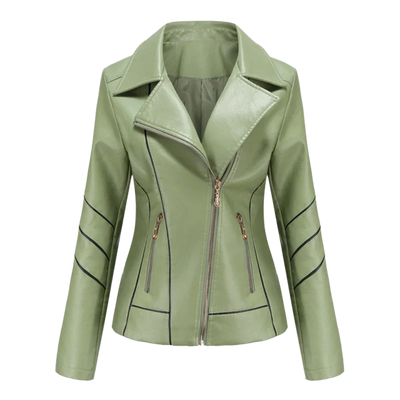 Hannie - elegante lederjacke für einen raffinierten look