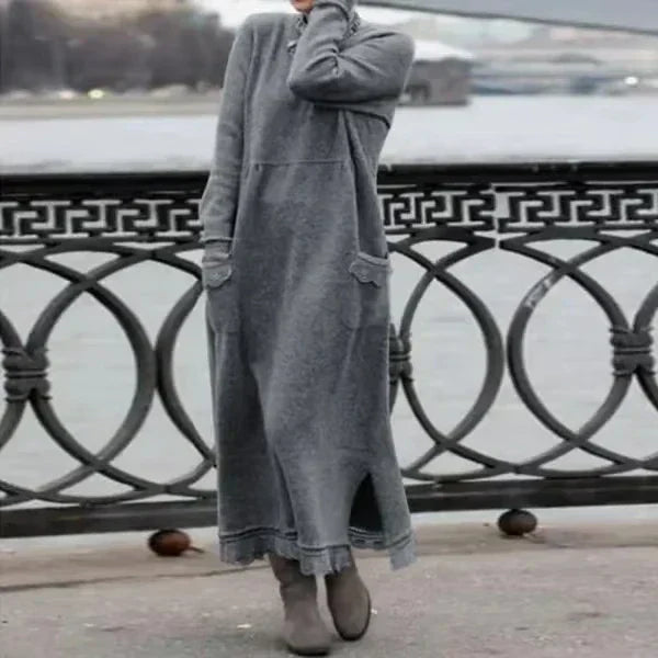 Wafa - Elegantes und bequemes langes Kleid