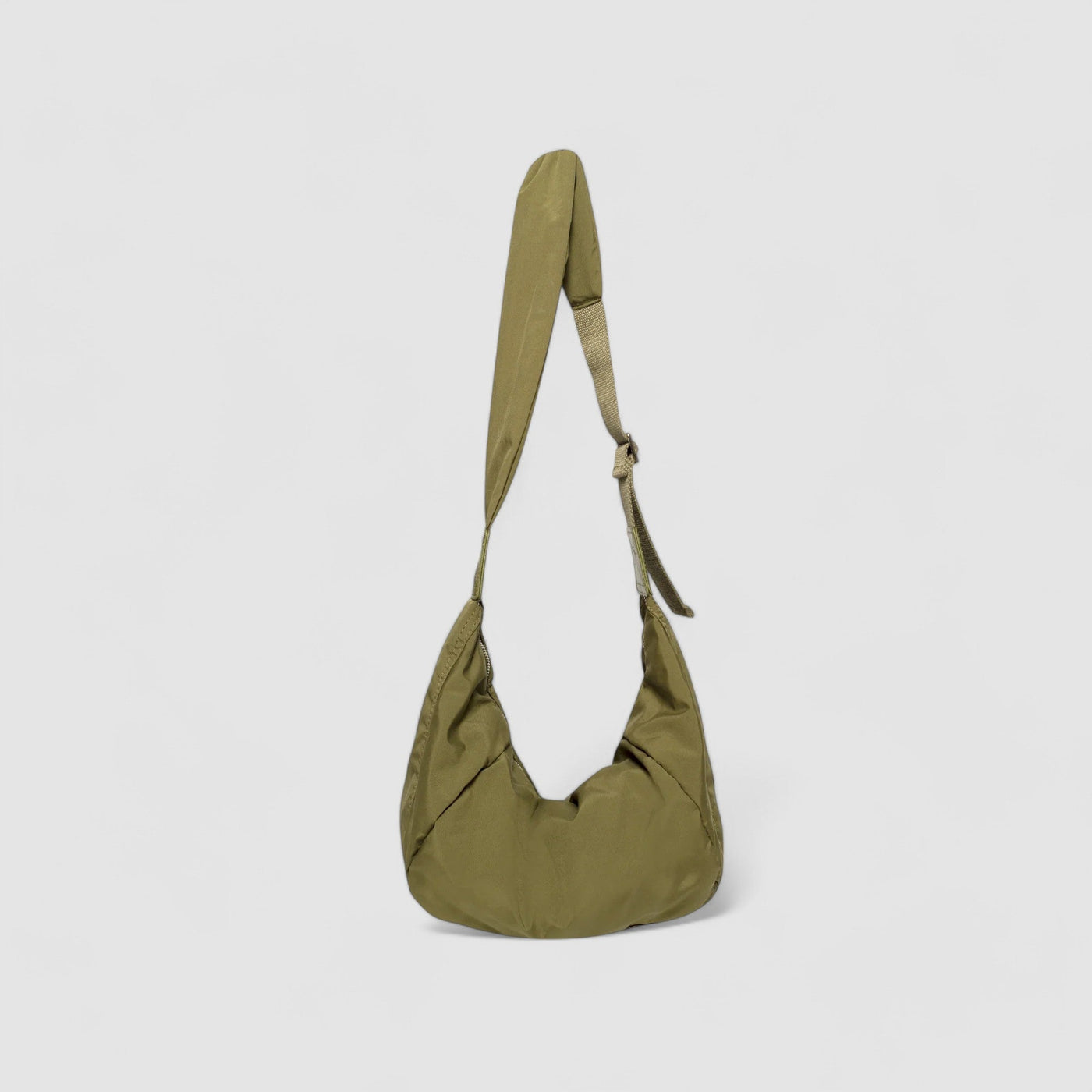 Puffer Schultertasche Damen – Vegane Leder Hobo Bag mit Reißverschluss