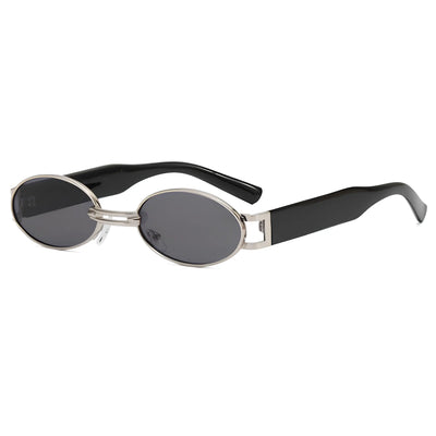 Damen Elegante Zeitlose Ovale Sonnenbrille