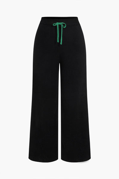 Lorelei | Strick-Set mit Cardigan & weiter Hose