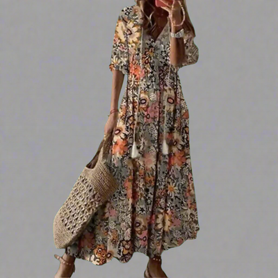 Cyratrud | Elegantes Maxikleid mit luftiger Leichtigkeit