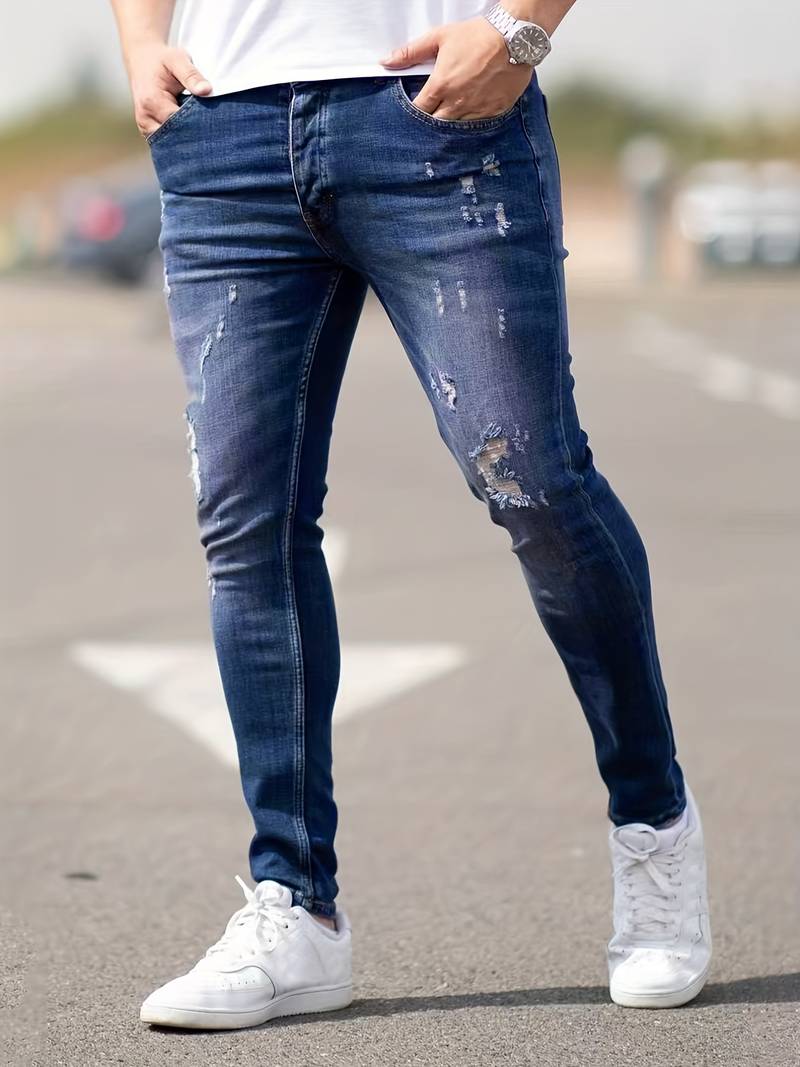 Othea - Modern Beweglich Zorevik – Die schlanke Stretch Jeans für Männer.