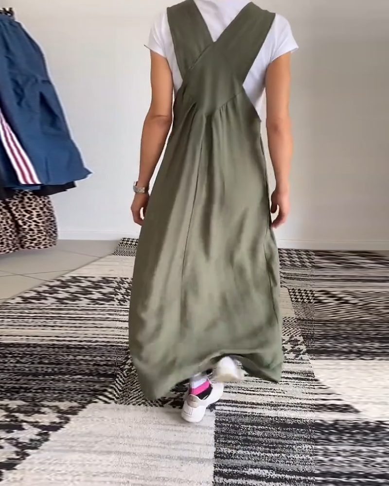 Alina | Sommerliches Freizeitkleid mit Trägern