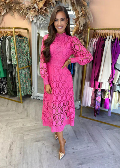 Lilian - Figurbetontes Maxikleid