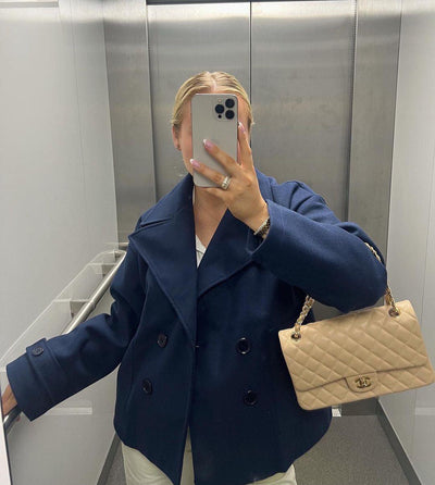 Carolina® | Bequemer Wollmantel