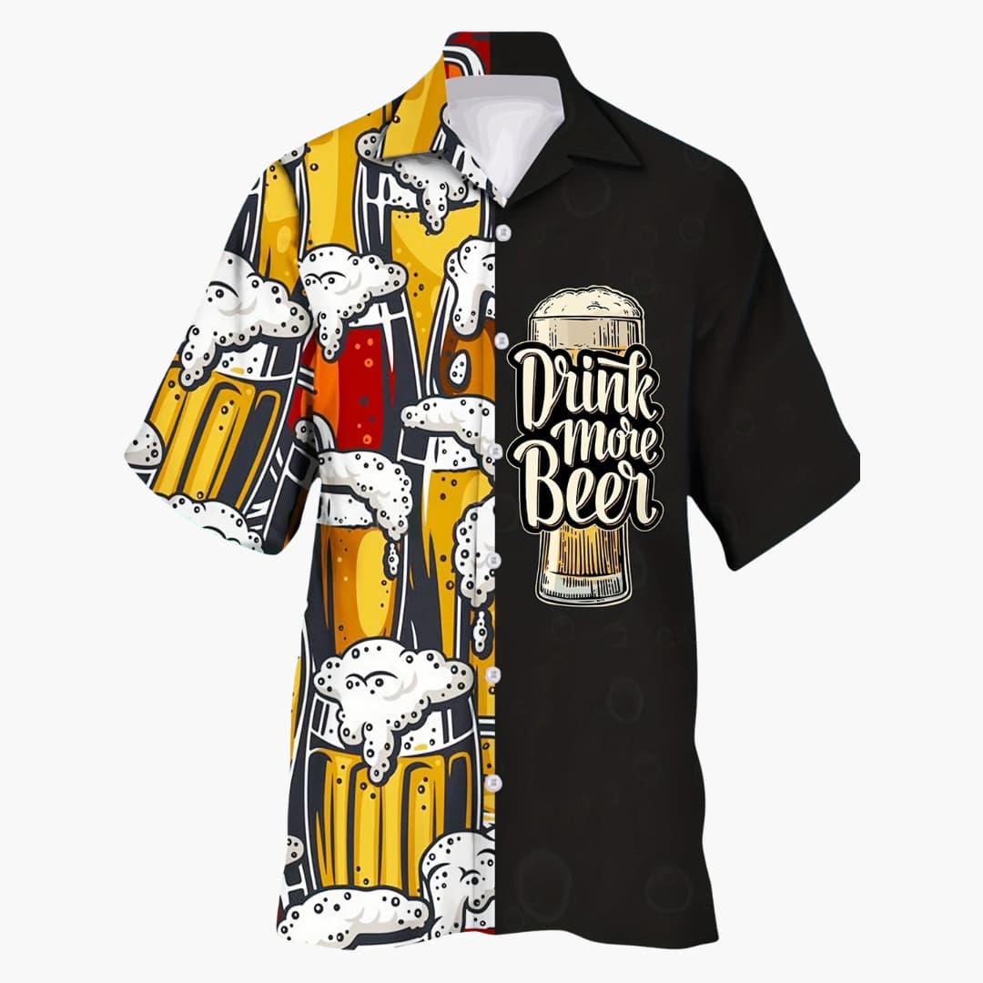 Biermotiv Hemd für Herren - Oktoberfest 2025