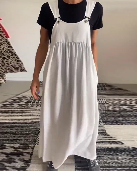 Alina | Sommerliches Freizeitkleid mit Trägern
