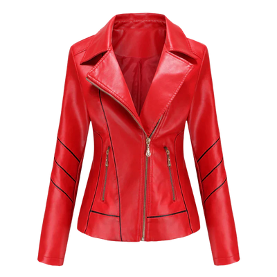 Hannie - elegante lederjacke für einen raffinierten look