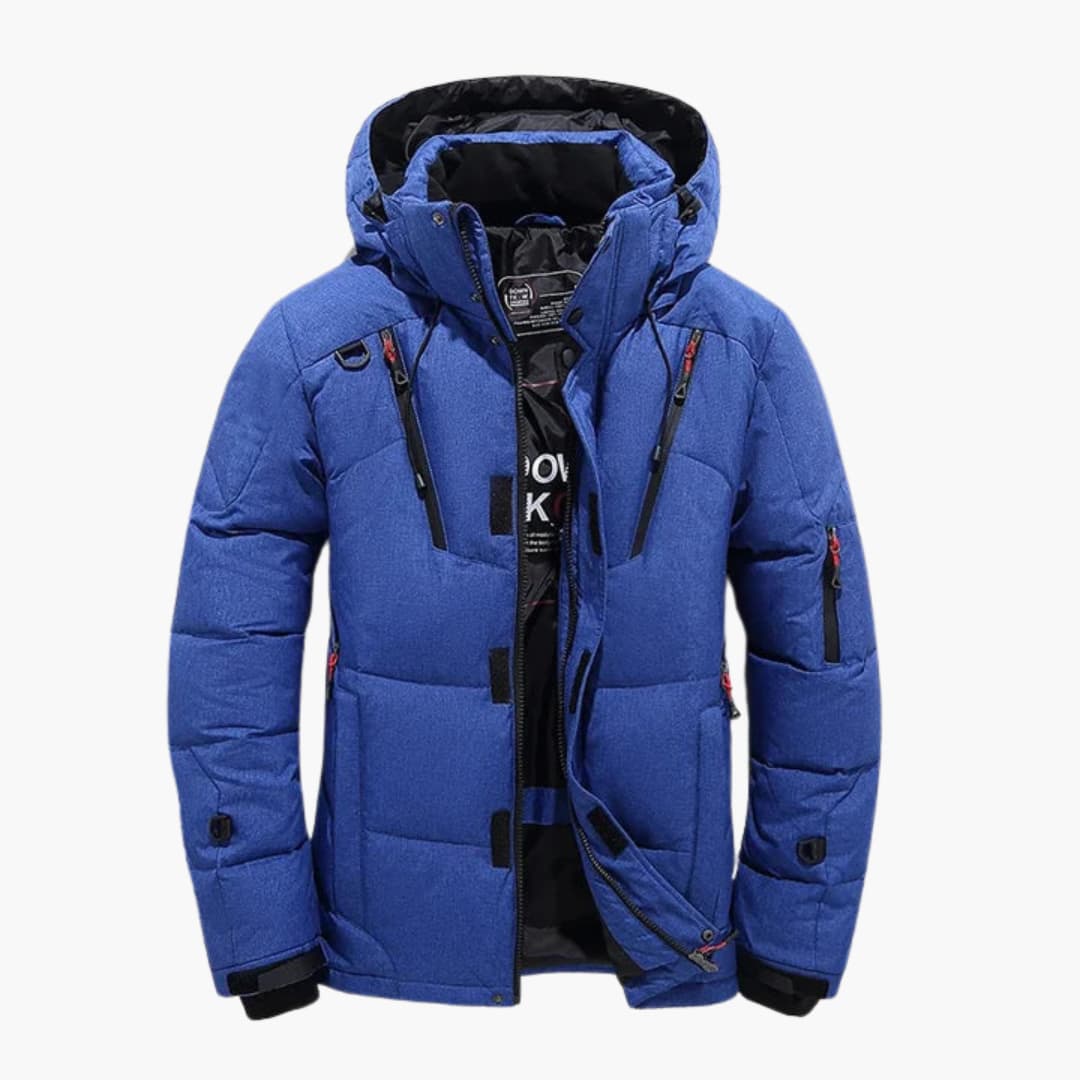 Gesteppt Daunenjacke für Herren