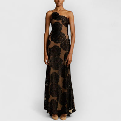 Reina | Premium-Maxikleid mit Blumenmuster