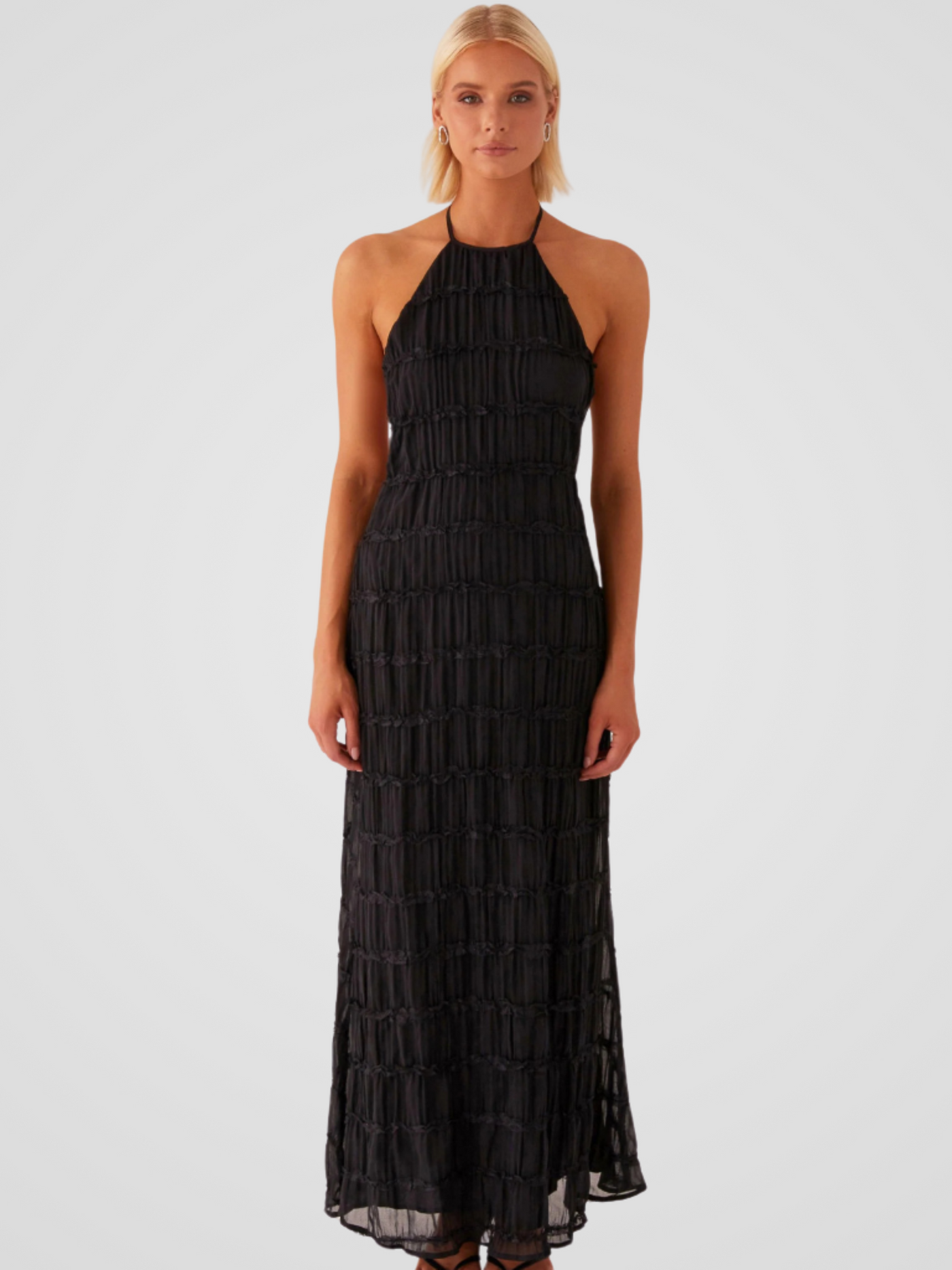 SOLÈNE TEXTURE MAXIKLEID