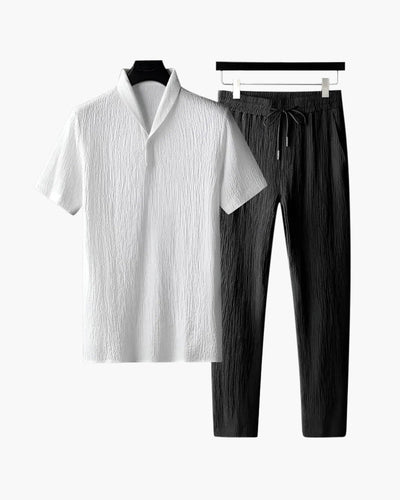 Nolan | Herren-Zweiteiler-Set Kurzarmshirt & Hose Sommer-Set