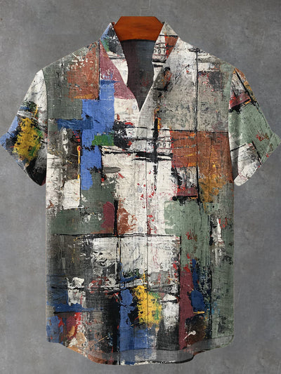 Finley™ | Buntes Statement-Hemd in Gemälde-Optik