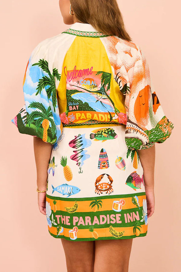 Kim™ - Sommer Hemdblusenkleid