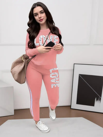 Francisca® | Zweiteiliges Sportset mit Love-Print