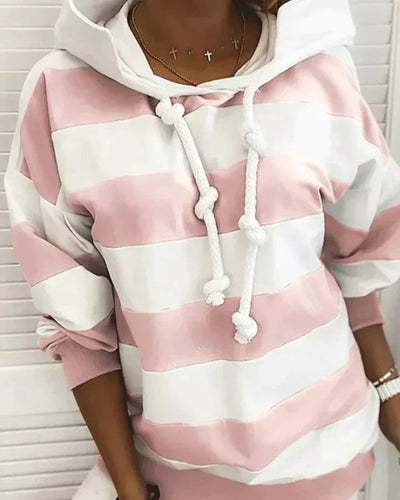 Haydée® | Modernes, lässiges gestreiftes Sweatshirt – ideal für Herbst/Winter