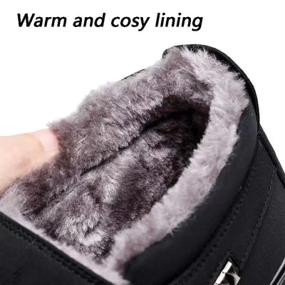 Rubin | Schneestiefel mit Fellinnenfutter