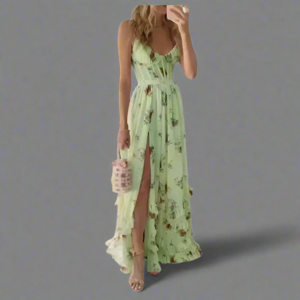 Nicole | Elegantes Maxikleid für unvergessliche Anlässe