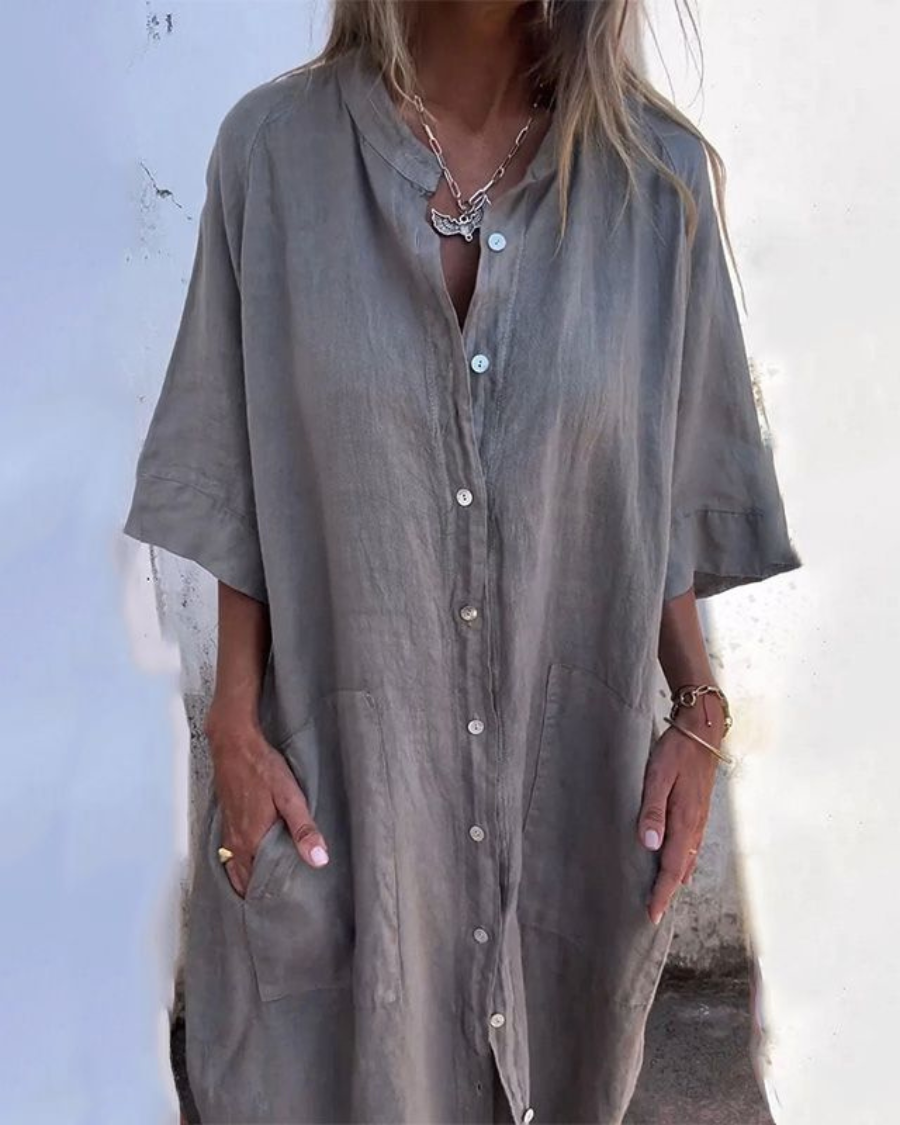 Valerie | Bohemian Shirt Dress