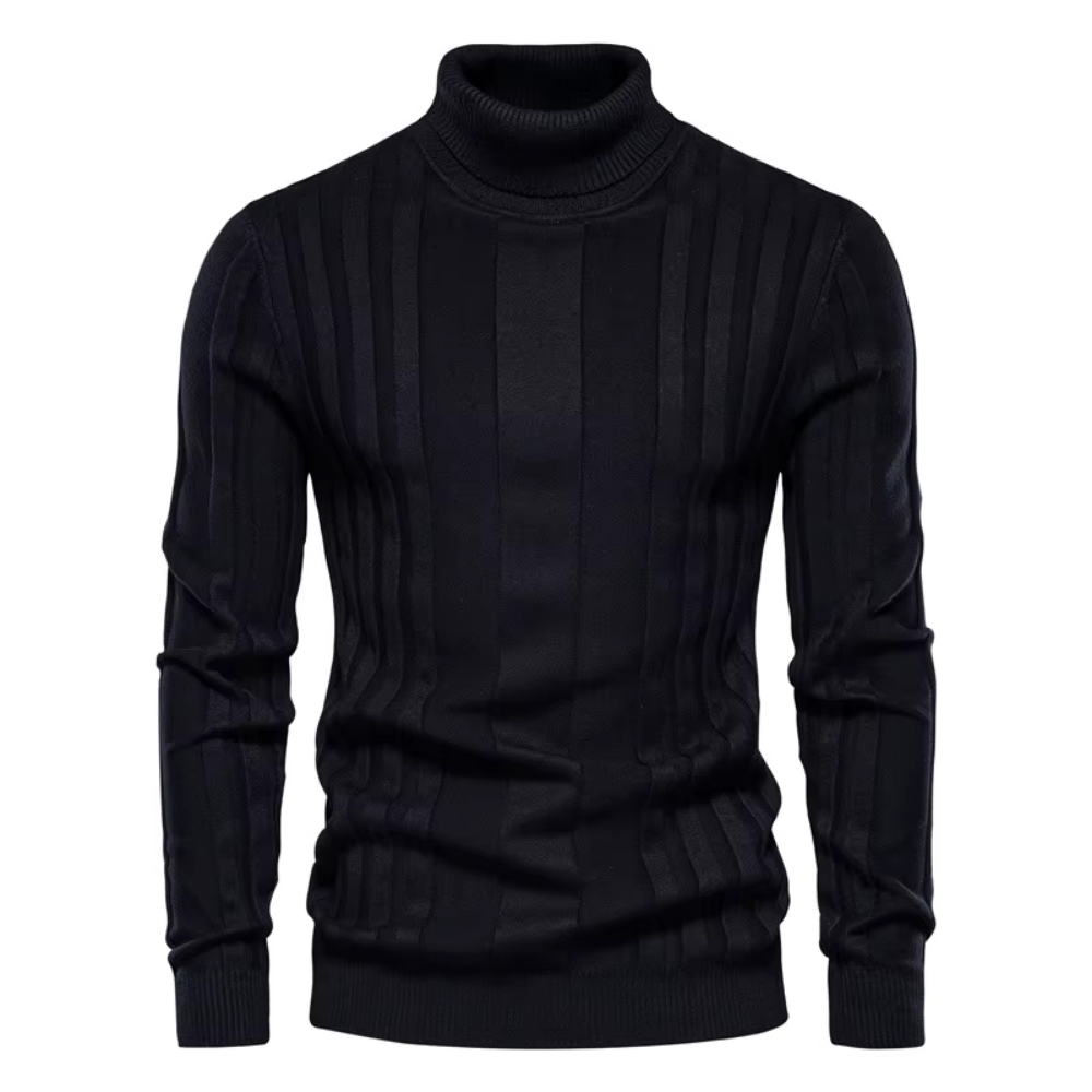 Caen - eleganter Rollkragenpullover für Herren