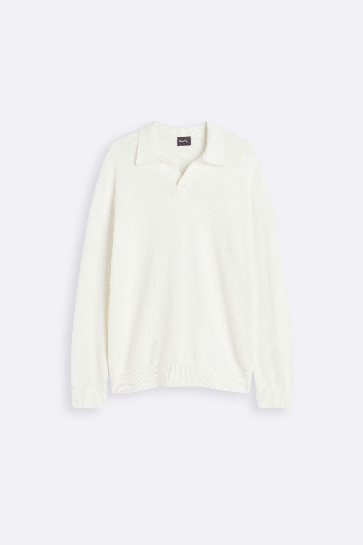 Eleganter Pullover mit offenem Kragen für stilvolle Looks