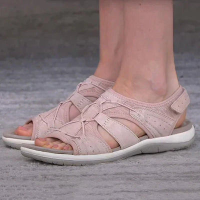 Caroline - Stützende und weiche, verstellbare orthopädische Sandalen für Fraue
