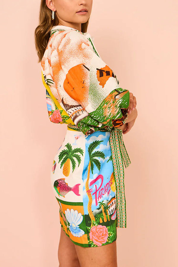 Kim™ - Sommer Hemdblusenkleid