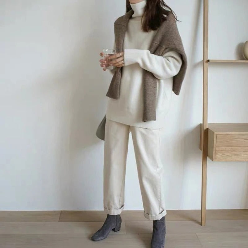 Vania® | Pullover mit weichem Rollkragen