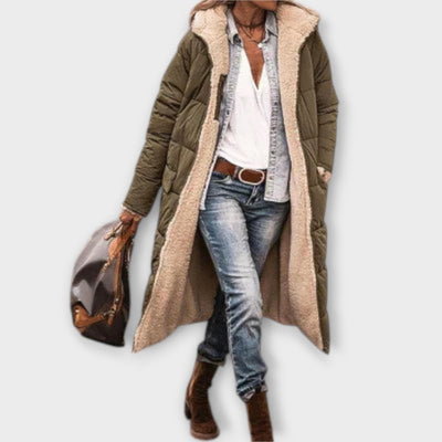 Kora - Kuscheliger Fell-Futter Mantel