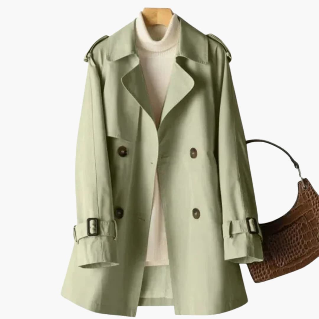 Doppelreihiger Trenchcoat für Damen