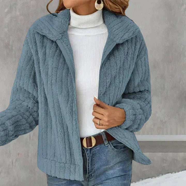 Dyana - gemütliche und stylische fleecejacke für damen